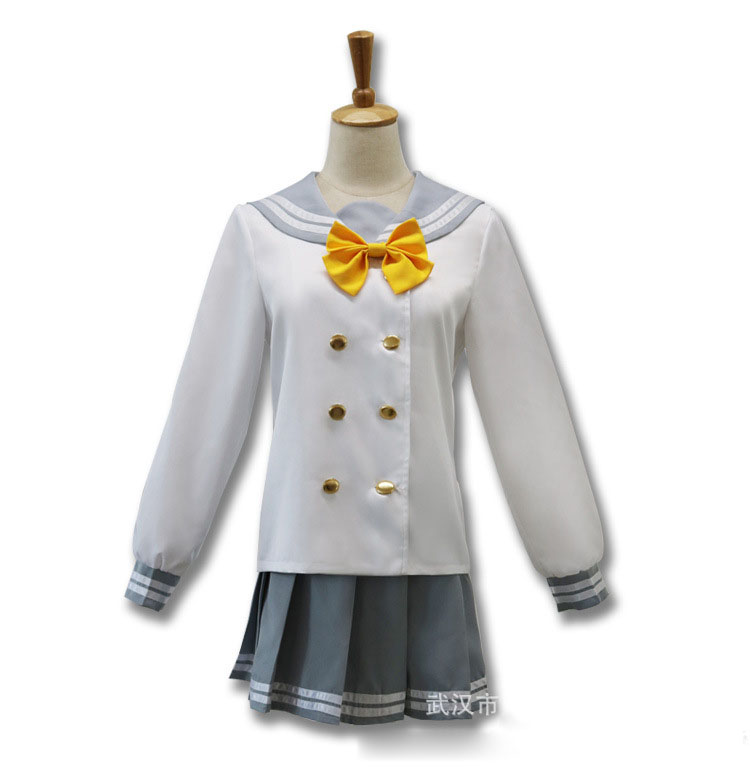 Winter sailor suit cosplay costume Yellow - Shop at LoveMi