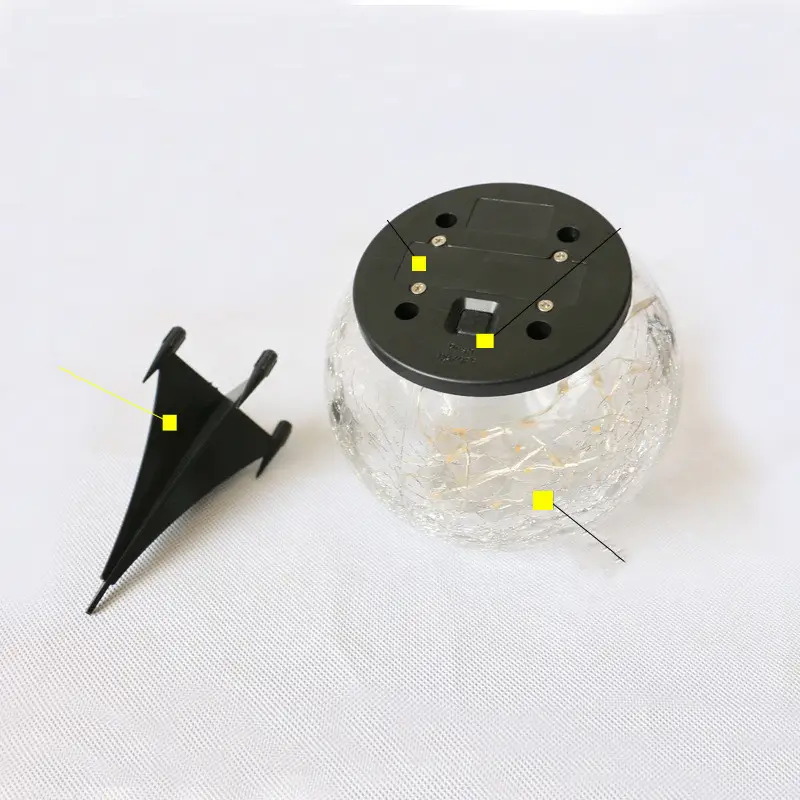 Solar Glass Ball Lamp