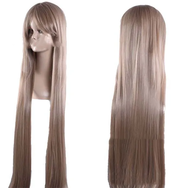 Anime wig, long straight hair - Linen