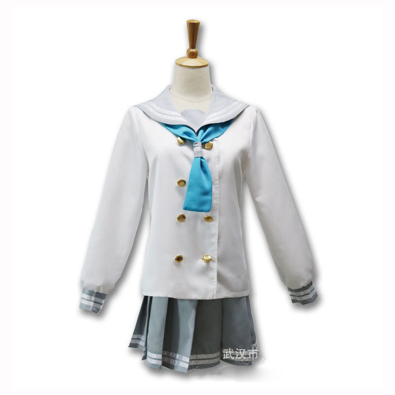 Winter sailor suit cosplay costume Blue - Shop at LoveMi