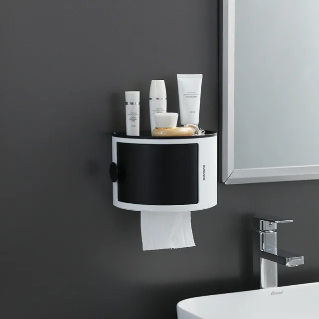 Plastic toilet paper box Black - Shop at LoveMi