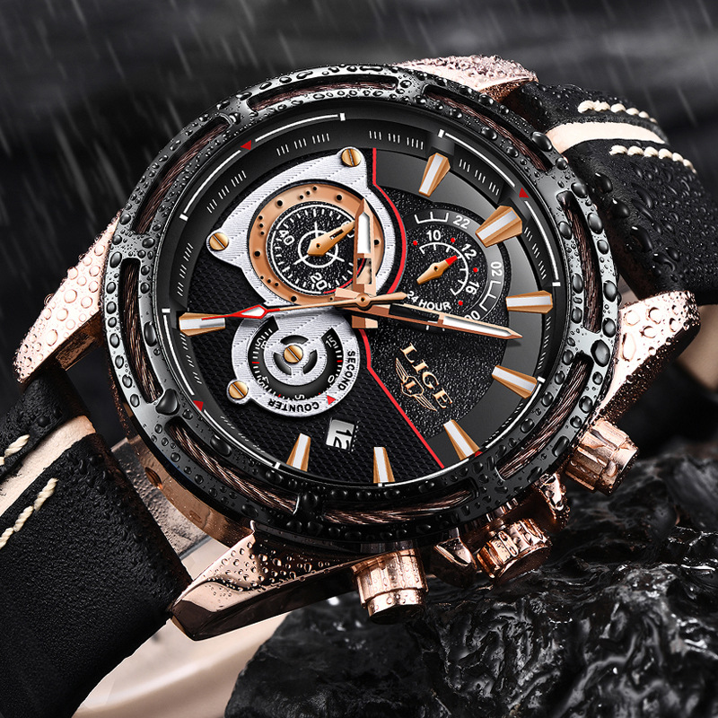 Fashion waterproof quartz watch