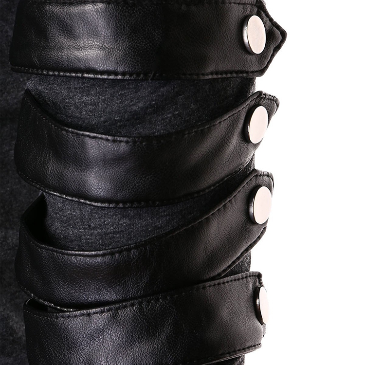 Long large-size summer hooded T-shirt