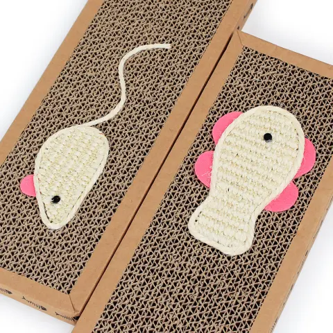 Sisal Bait Flat Cat Scratching Board