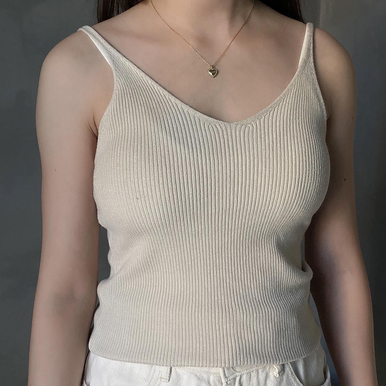 Love simple necklace pendant