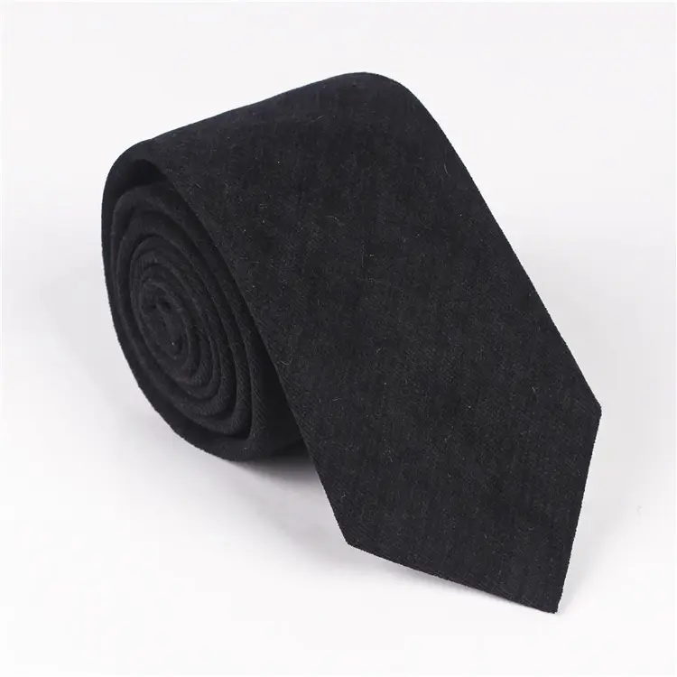 Solid Color Casual Tie