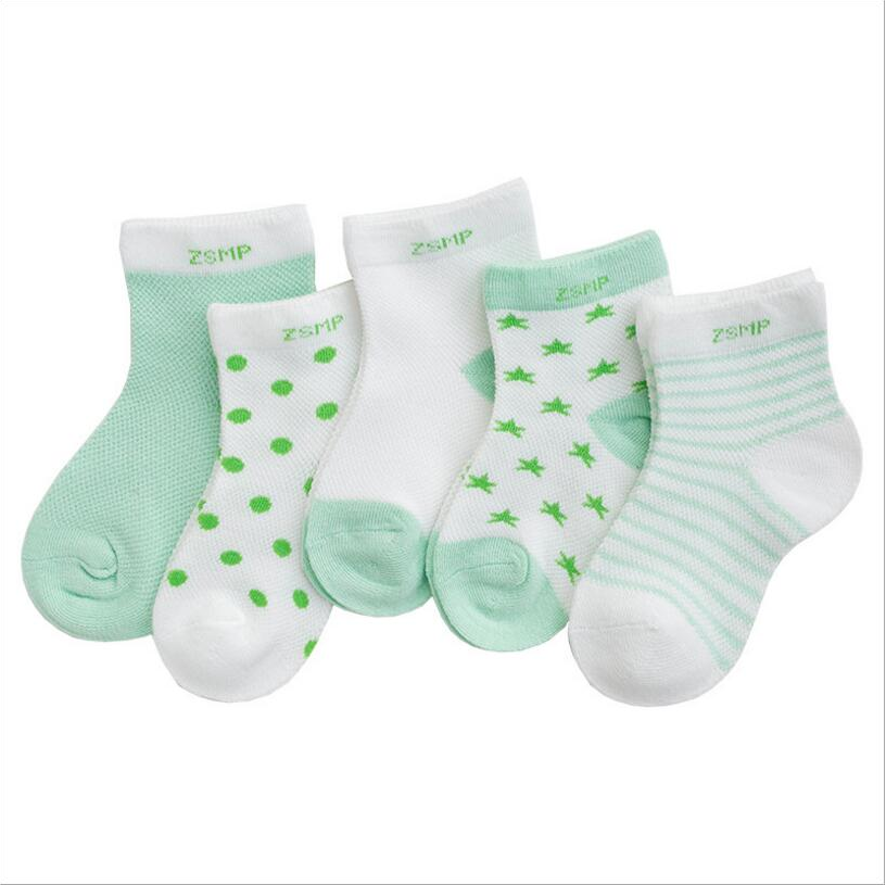 Green mesh socks