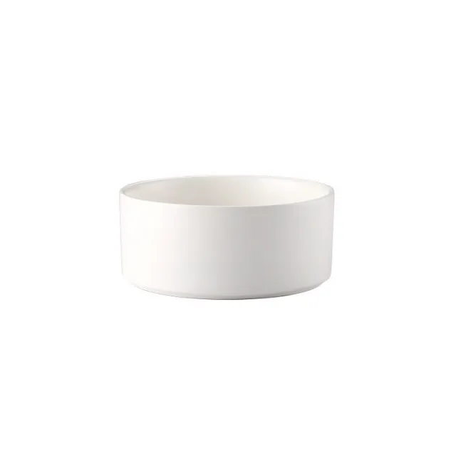 Metal frame ceramic pet bowl White - Shop at LoveMi