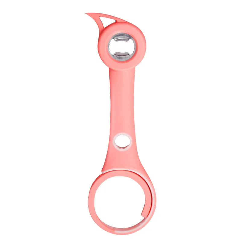Multifunctional bottle opener anti-skid - Pink