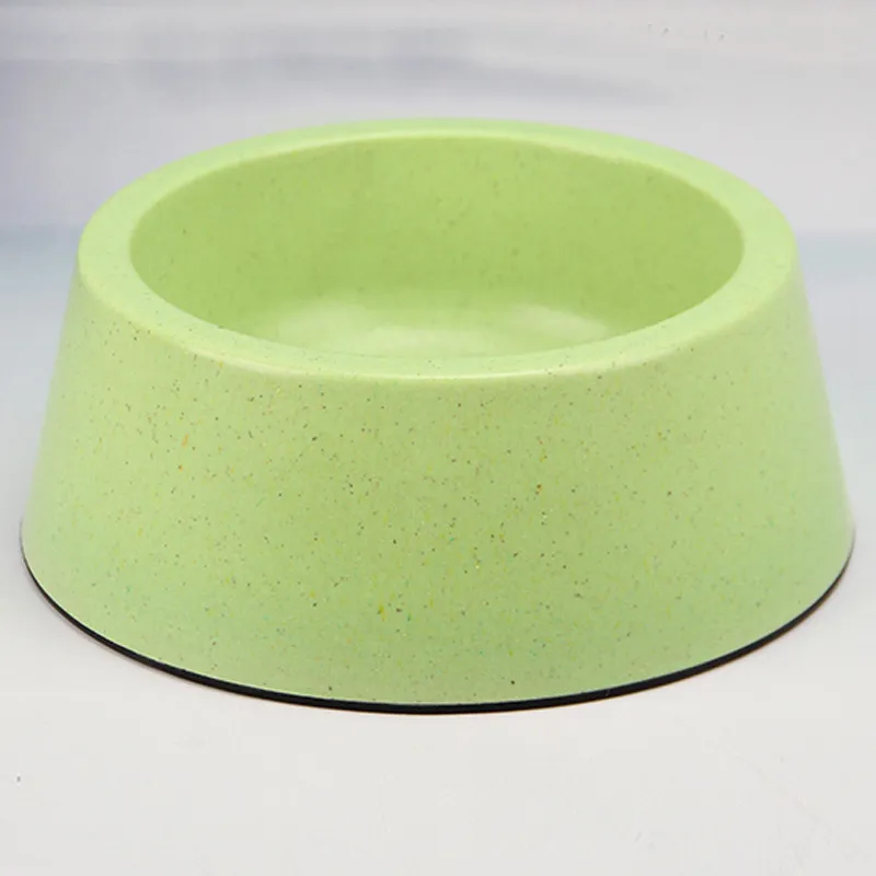 Bamboo fibre dog bowl - Green