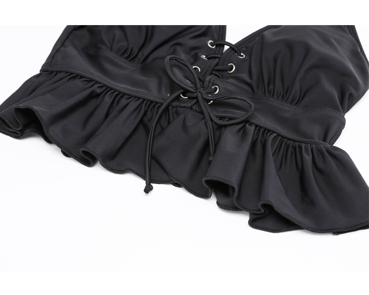Female fungus split high waist bikini - Image 2