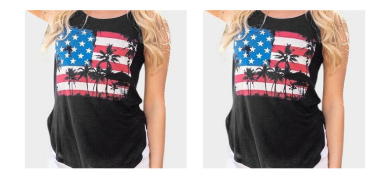 Title 3, Flag printed tank top