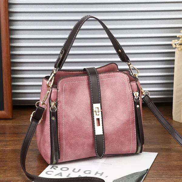 Fashion One Shoulder Messenger Bag Pink - Shop at LoveMi