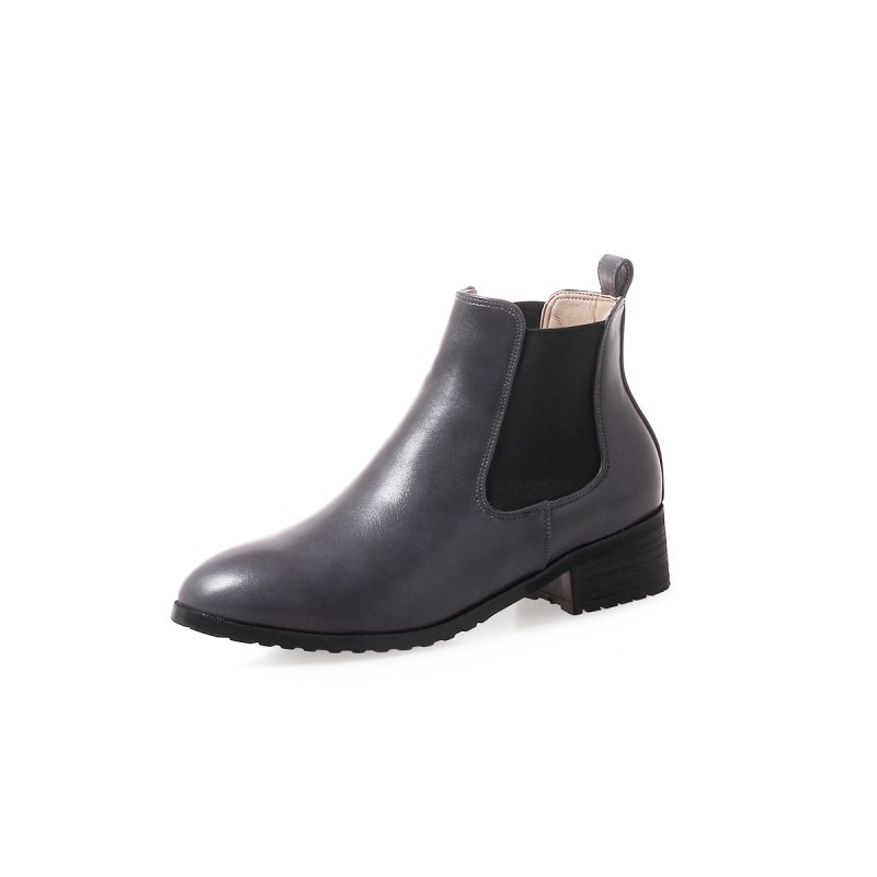 High heeled Martin boots with thick soles