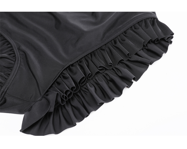 Female fungus split high waist bikini