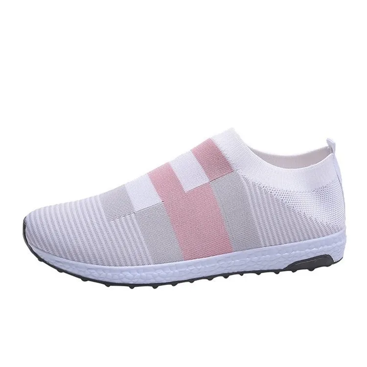 Women's sports shoes with shallow mouth - Beige