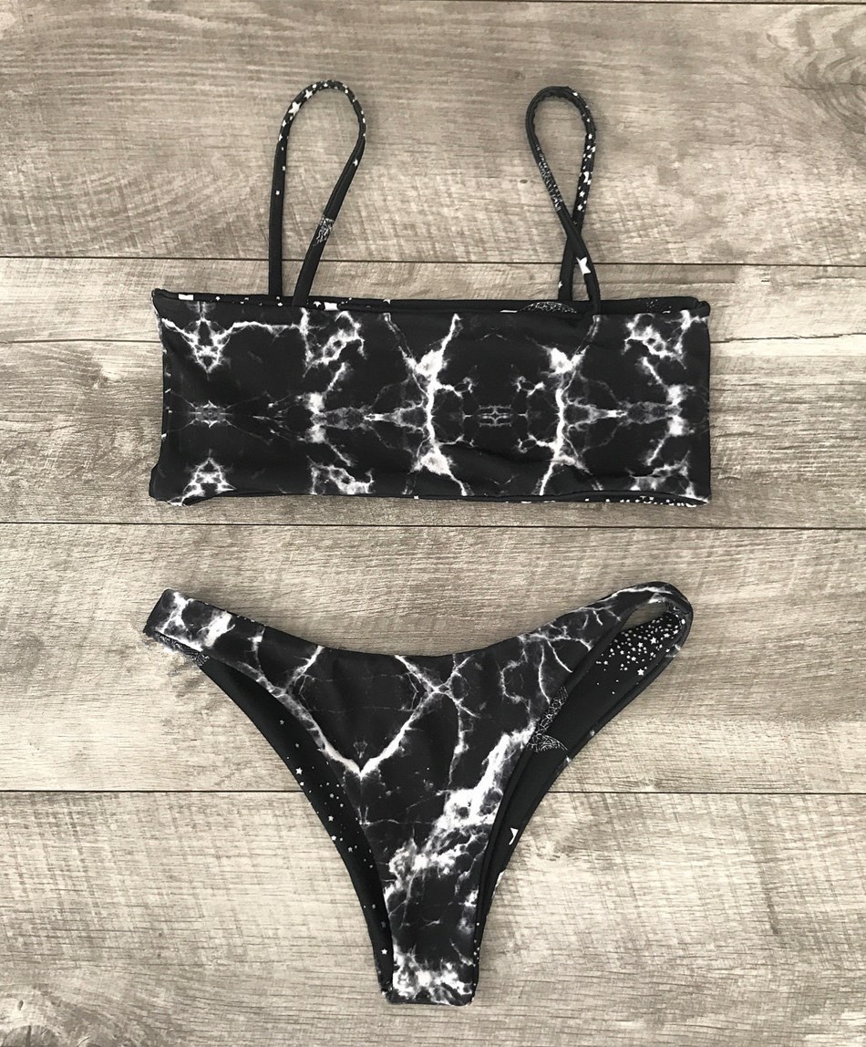 Women's swimsuit with suspenders