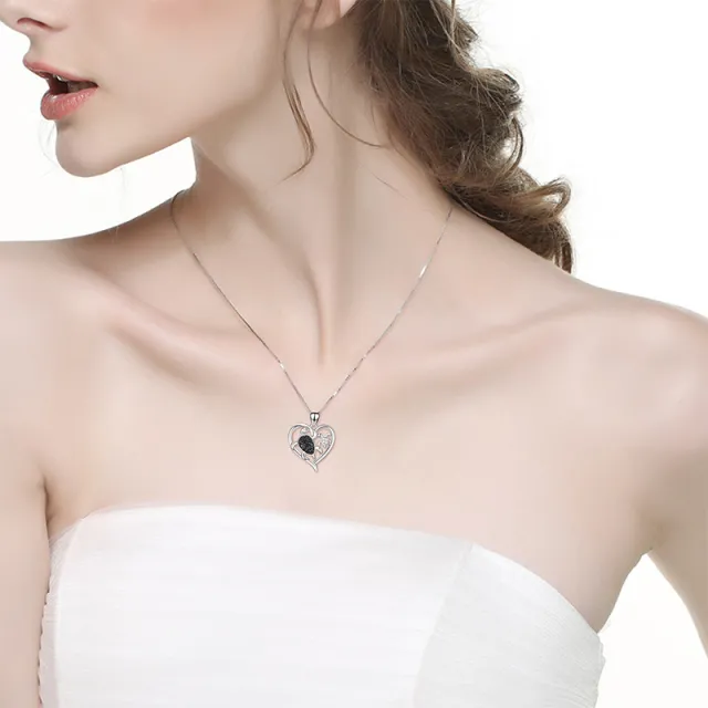 S925 Turtle Diamond Heart Necklace - Shop at LoveMi