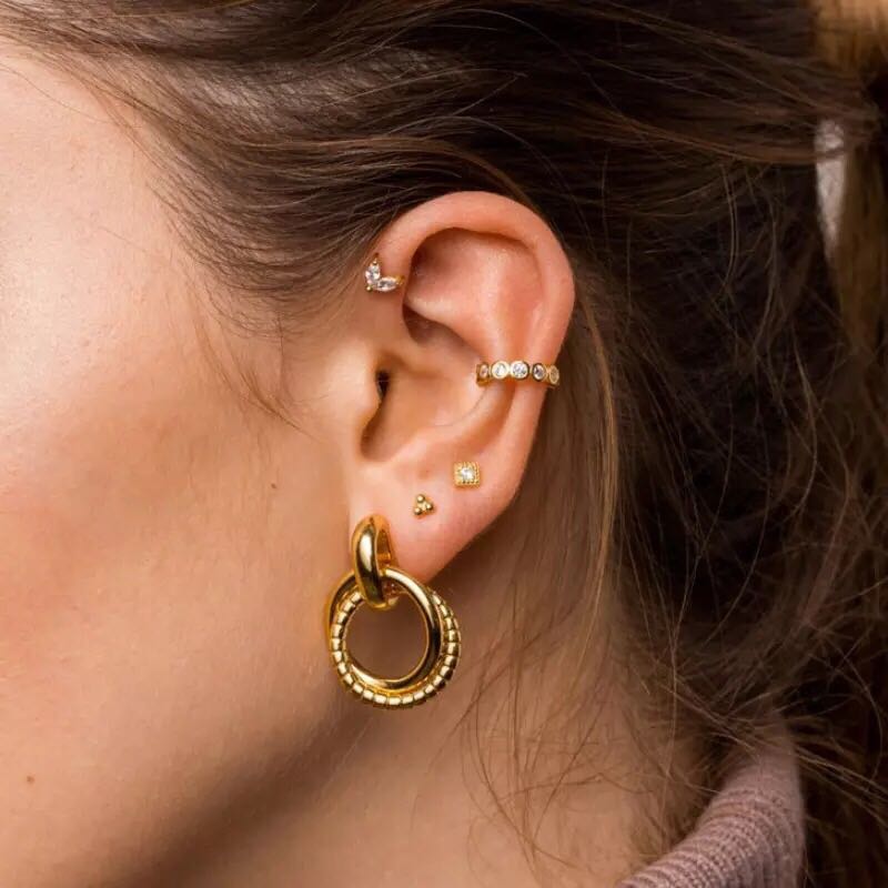 Petite Mini Sterling Silver Stud Earrings