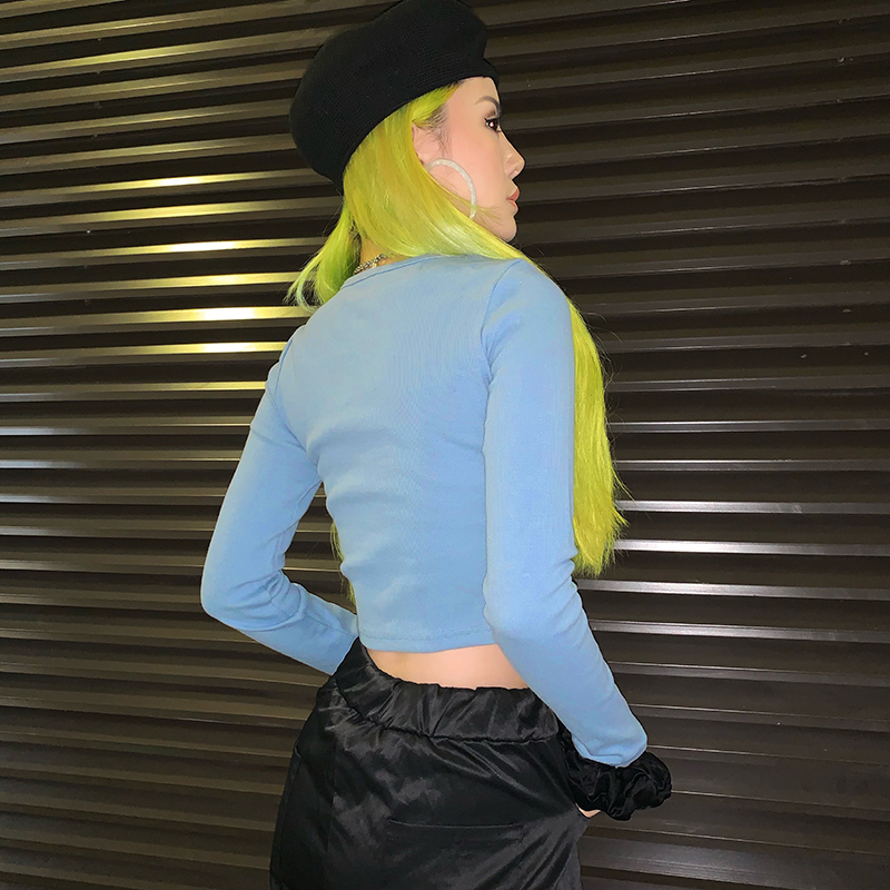 Sunflower embroidered T-shirt