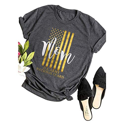 Women's short sleeve T-shirt with color print