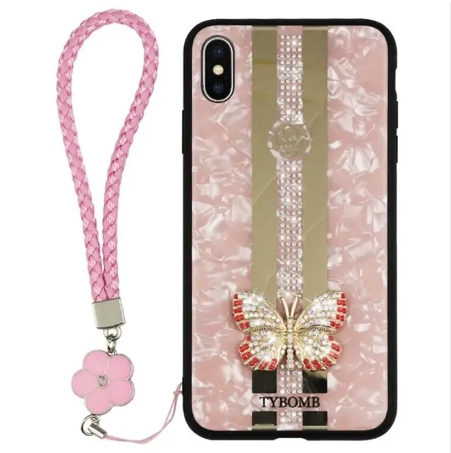 Women's protective sleeve silicone lanyard