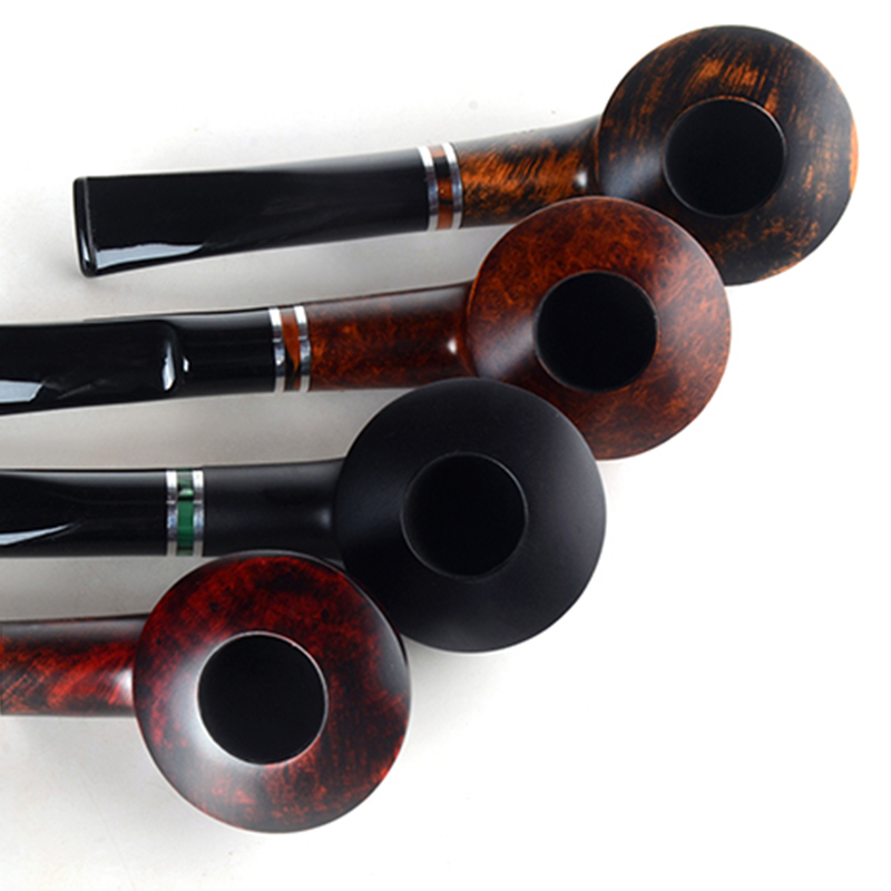 Solid wood heather root pipe