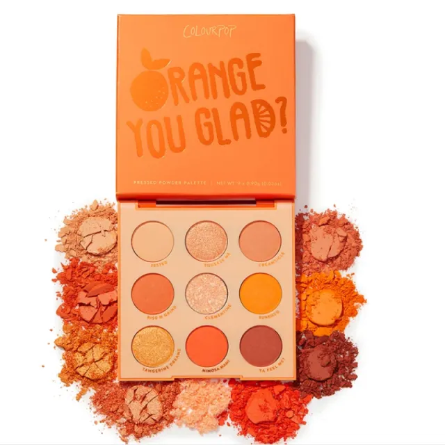 Matte Eye Shadow Palette Orange - Shop at LoveMi