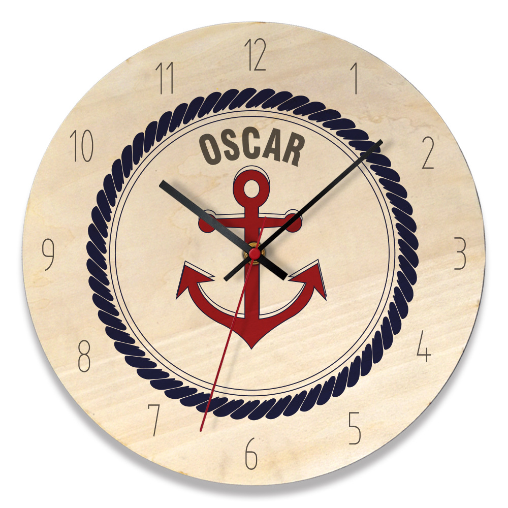Wooden Retro Wall Clock, picture 5 of 5