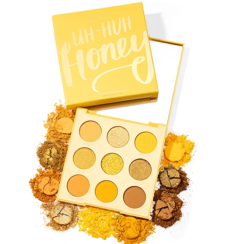Honey glitter palette Yellow - Shop at LoveMi