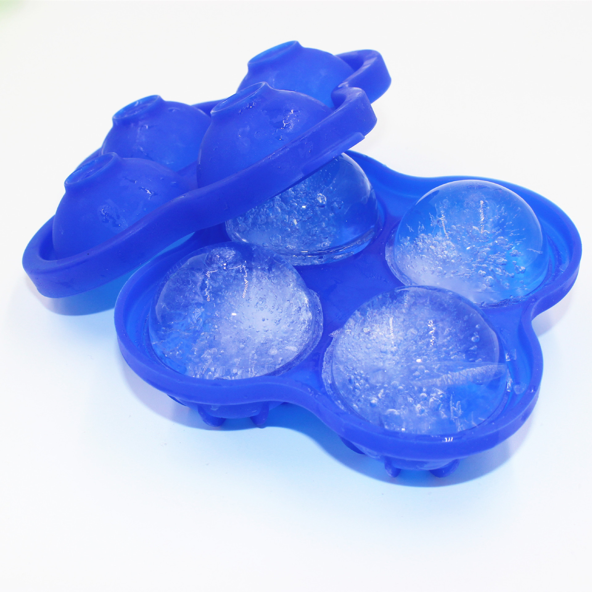 Silicone ice hockey mould