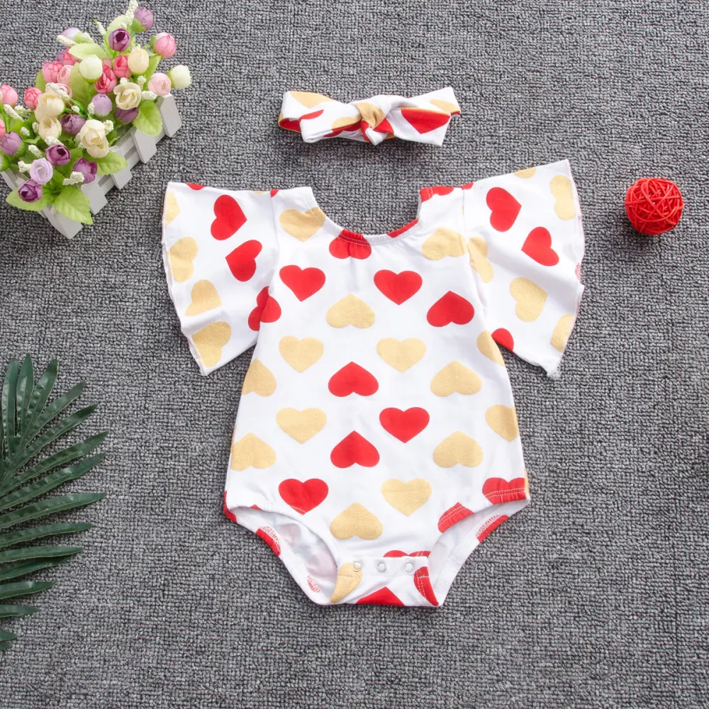 Letter Printing Parent-child Girls Dress