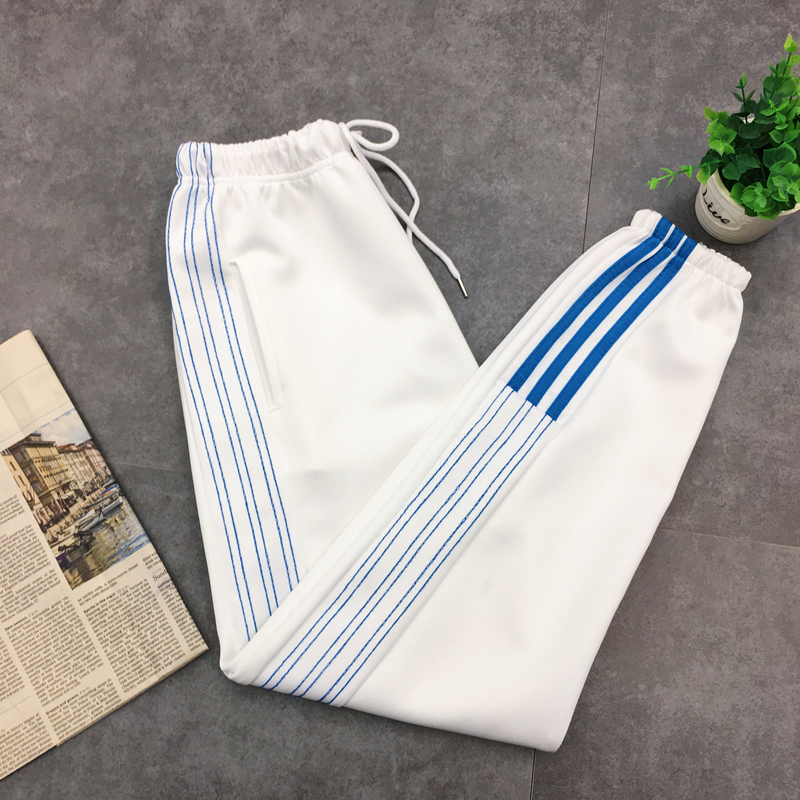 Oversized beam-leg casual harem pants