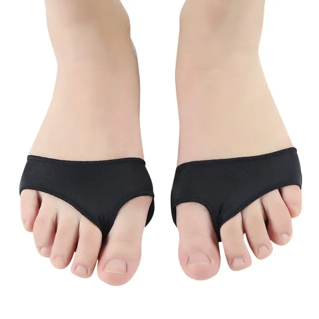 Anti slip Forefoot With Cloth Front Half Pad Black - Shop at LoveMi