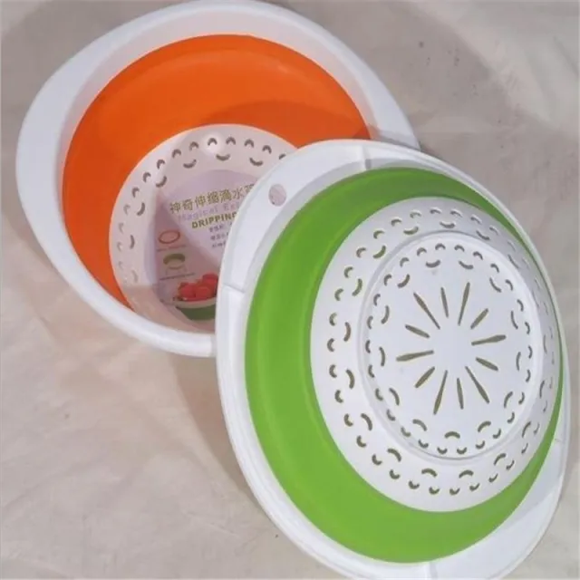 Multifunctional foldable vegetable and fruit basket Orange - Shop at LoveMi