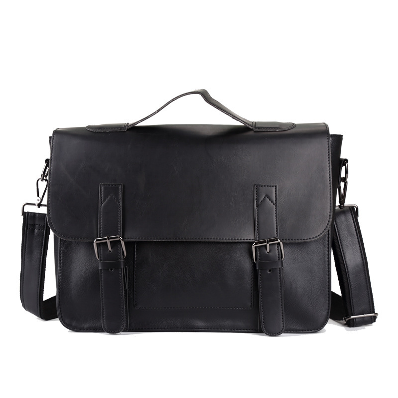 Men's casual shoulder bag Black - Shop at LoveMi
