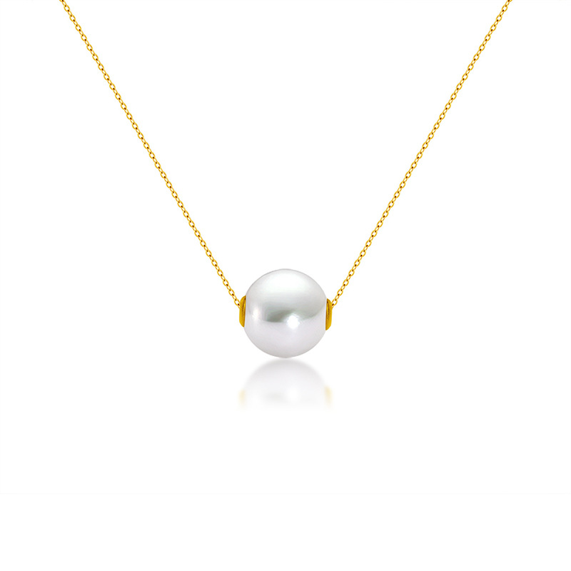 Pearl Clavicle Necklace — foto 5
