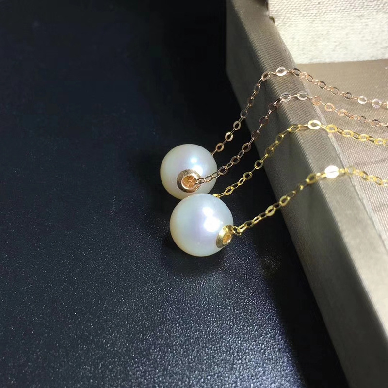 Pearl Clavicle Necklace — foto 7