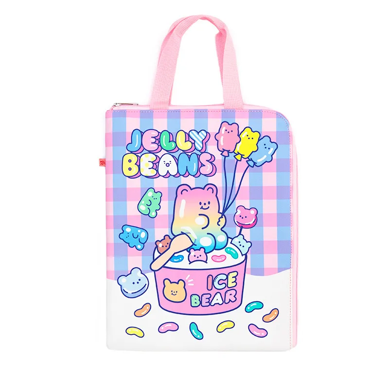 Girls laptop bag - Lattice