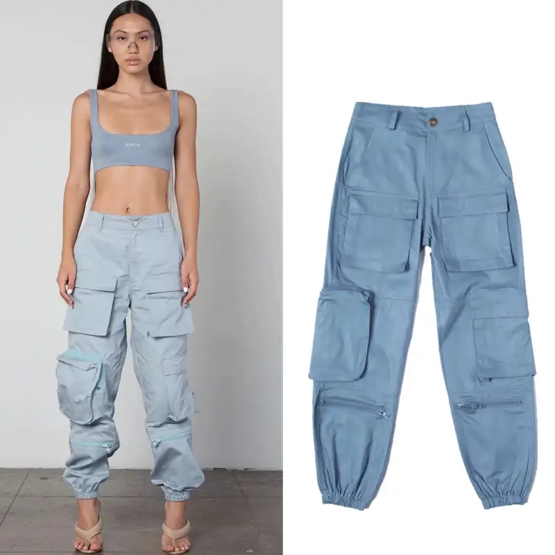 Oversized pocket overalls