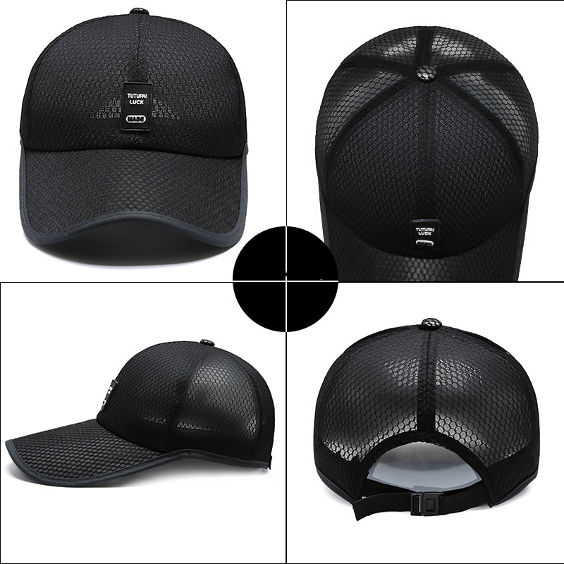 Men's sun protection thin tide cap