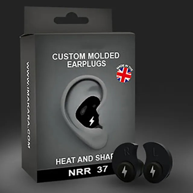 Soundproof and anti noise earplugs Black - Shop at LoveMi