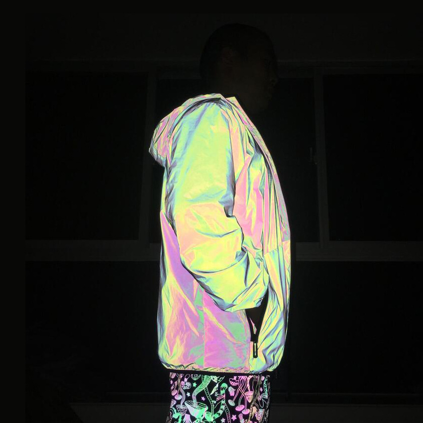 Colorful luminous coat