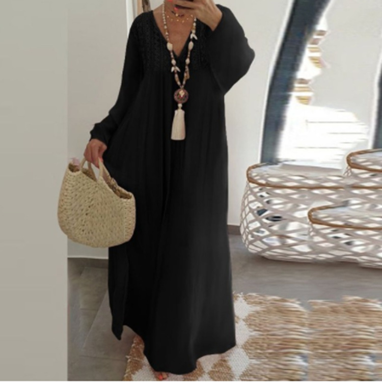 Super Beautiful And Fashionable Long Dress In Spring Summer