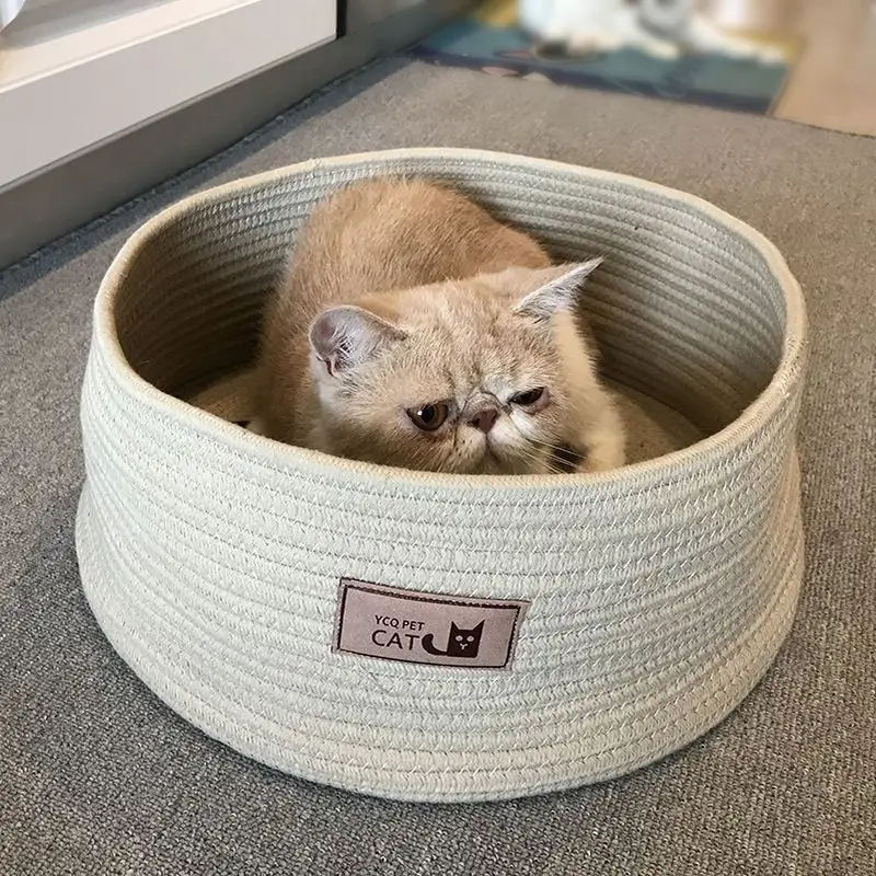 Handmade Cotton Rope Cat Litter