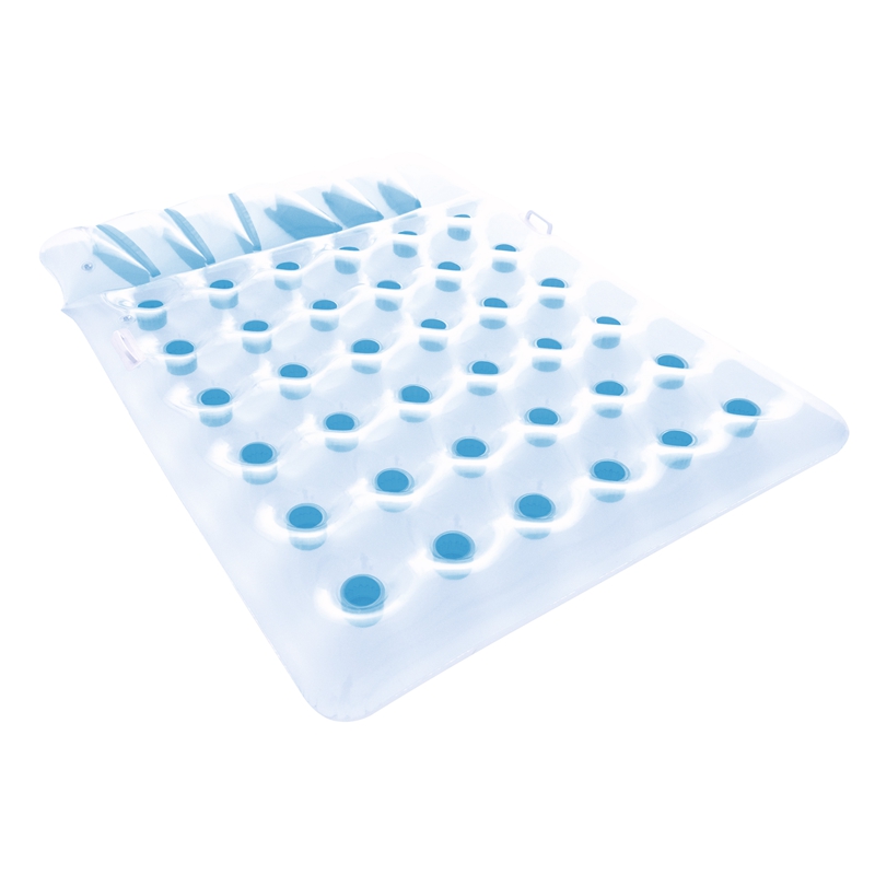 Double swimming water bed