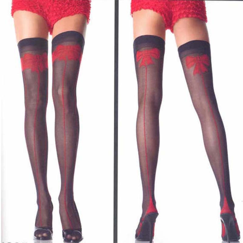 Women's sexy stockings Red - Shop at LoveMi
