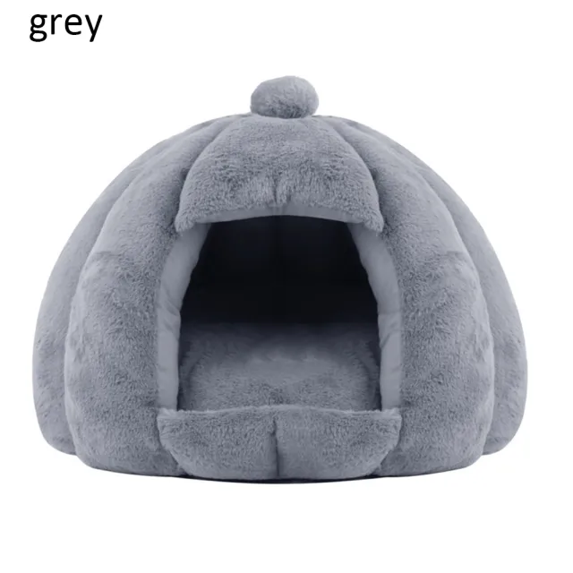 Winter thickened plush kennel Grey - Shop at LoveMi