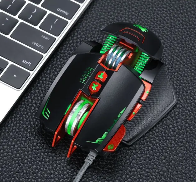 Thunder Wolf V9 gaming mouse machine