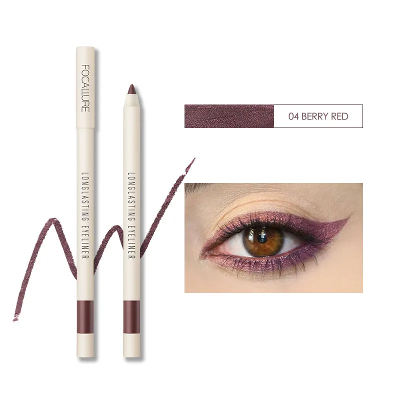 Waterproof eyeliner without smudge - Red Berry